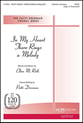 In My Heart There Rings a Melody SATB choral sheet music cover